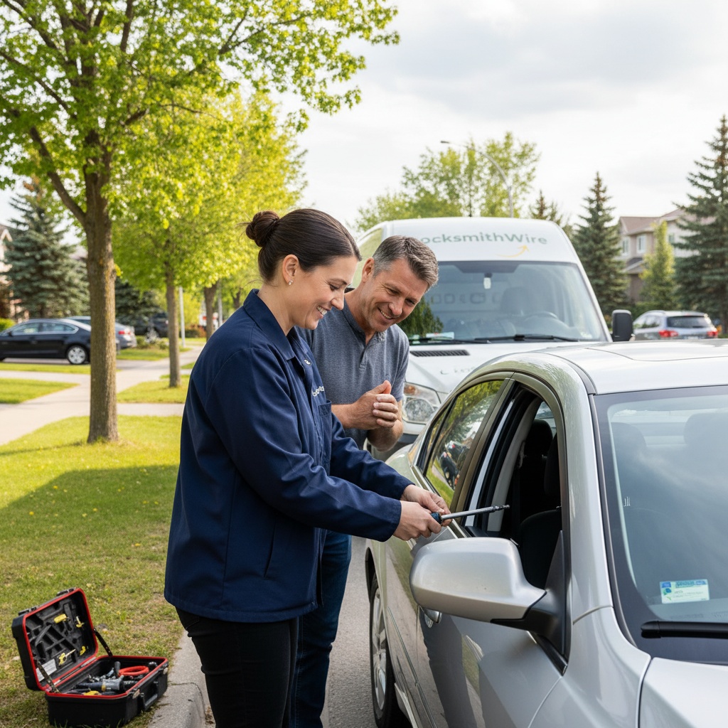 Locked Keys in Car Edmonton